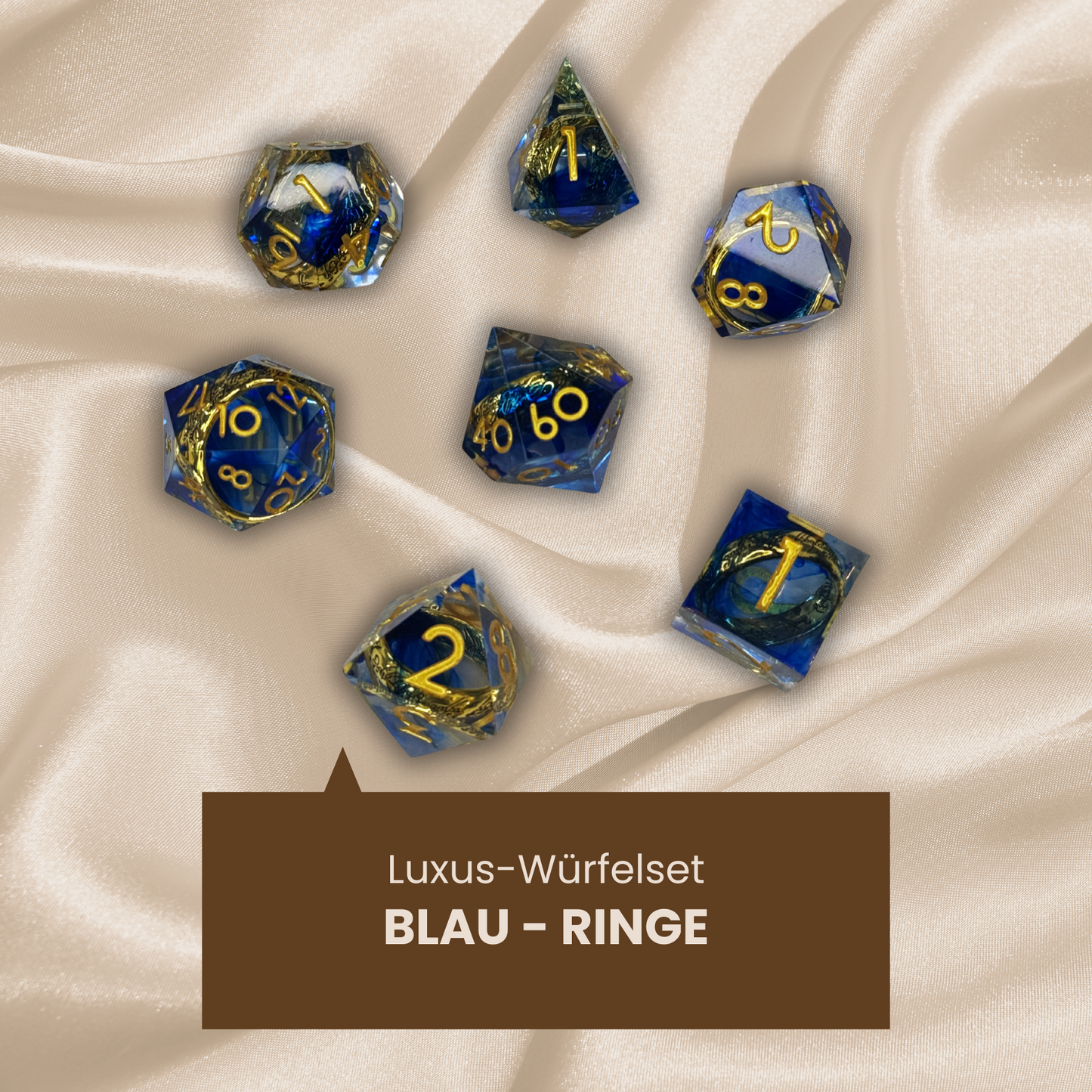 Luxus Würfelset (Ringe)