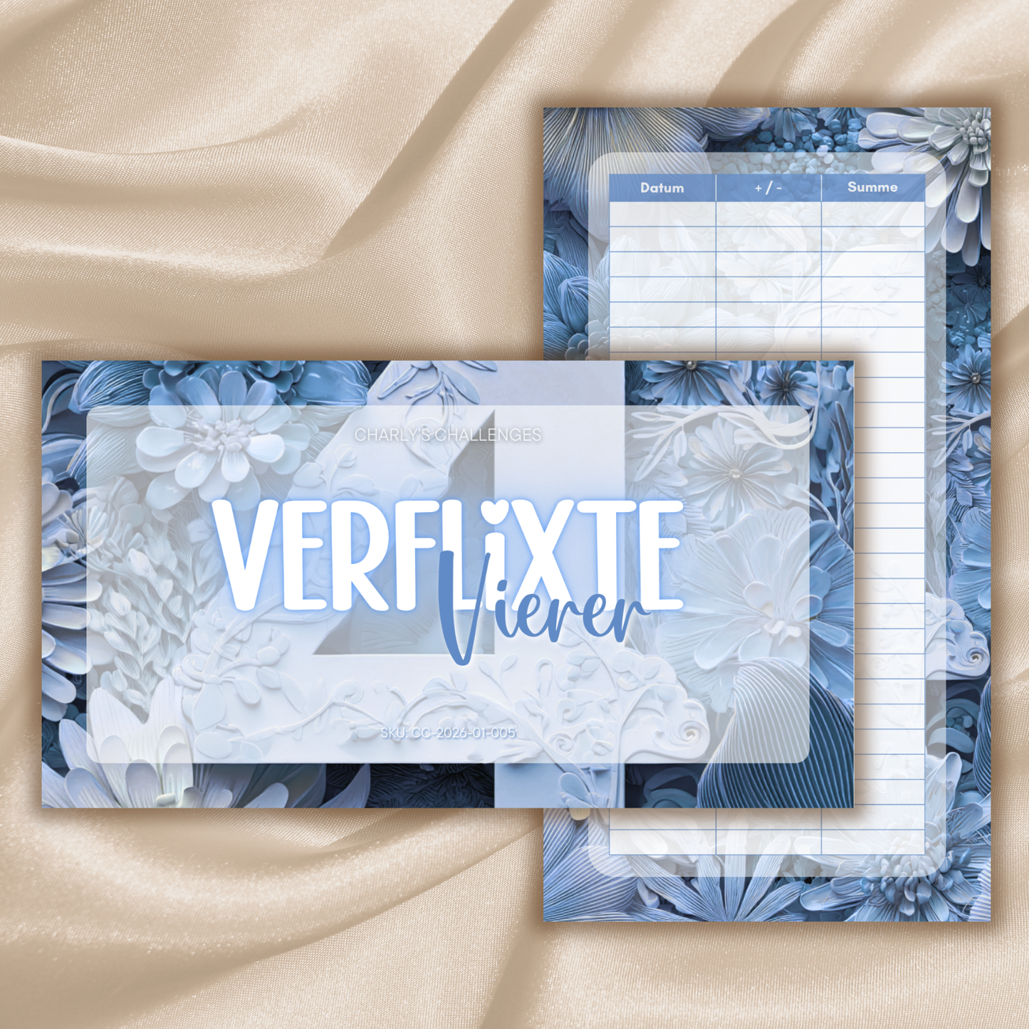 Verflixte Vierer - Blau