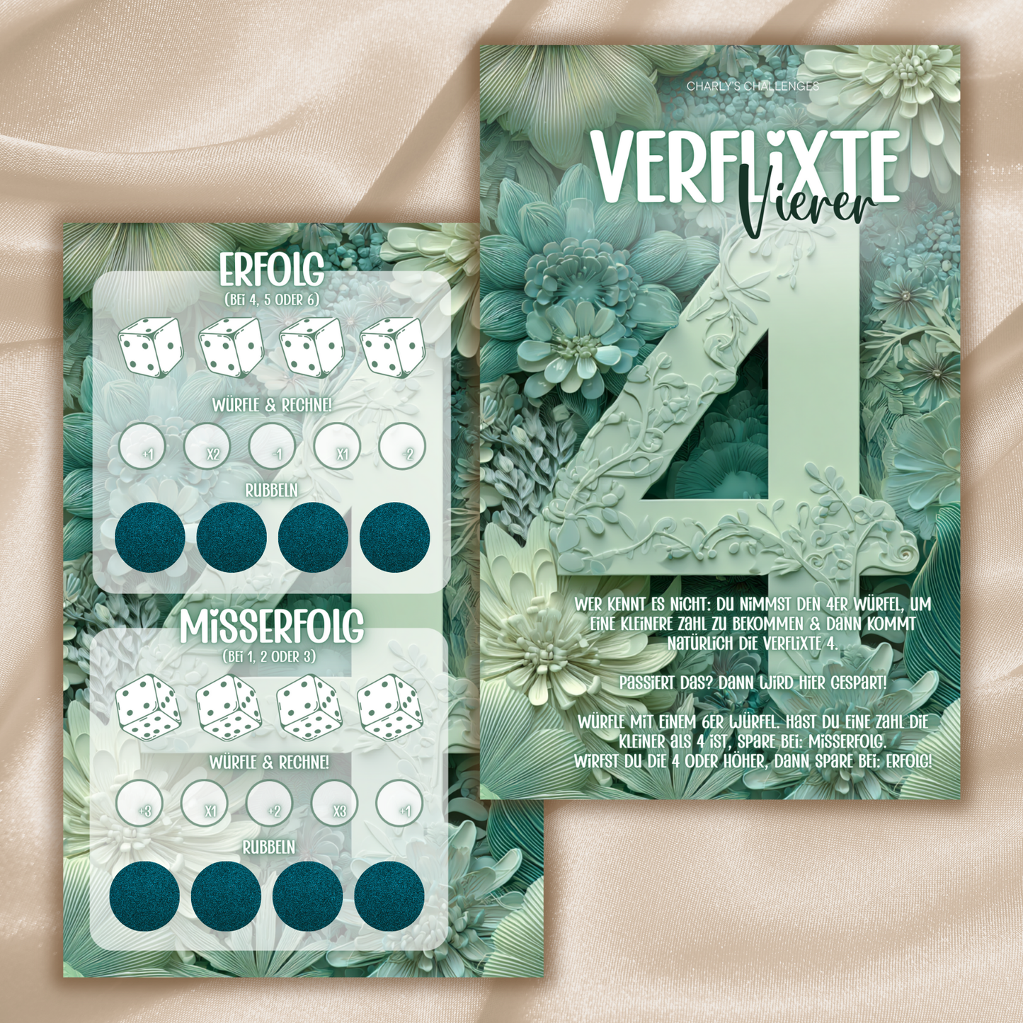 Verflixte Vierer - Grün