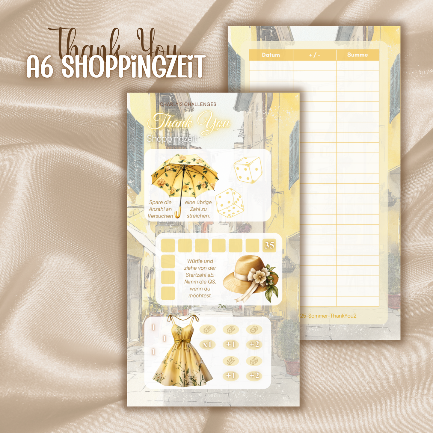 THANK YOU - Shoppingzeit