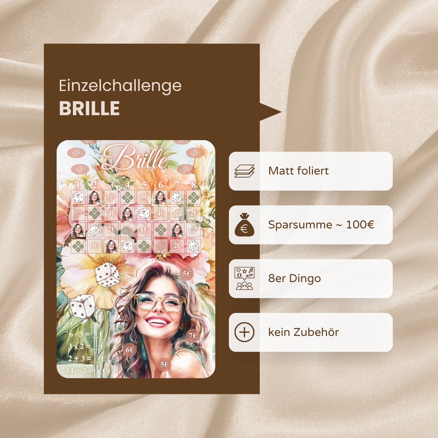Brille - folierte Challenge