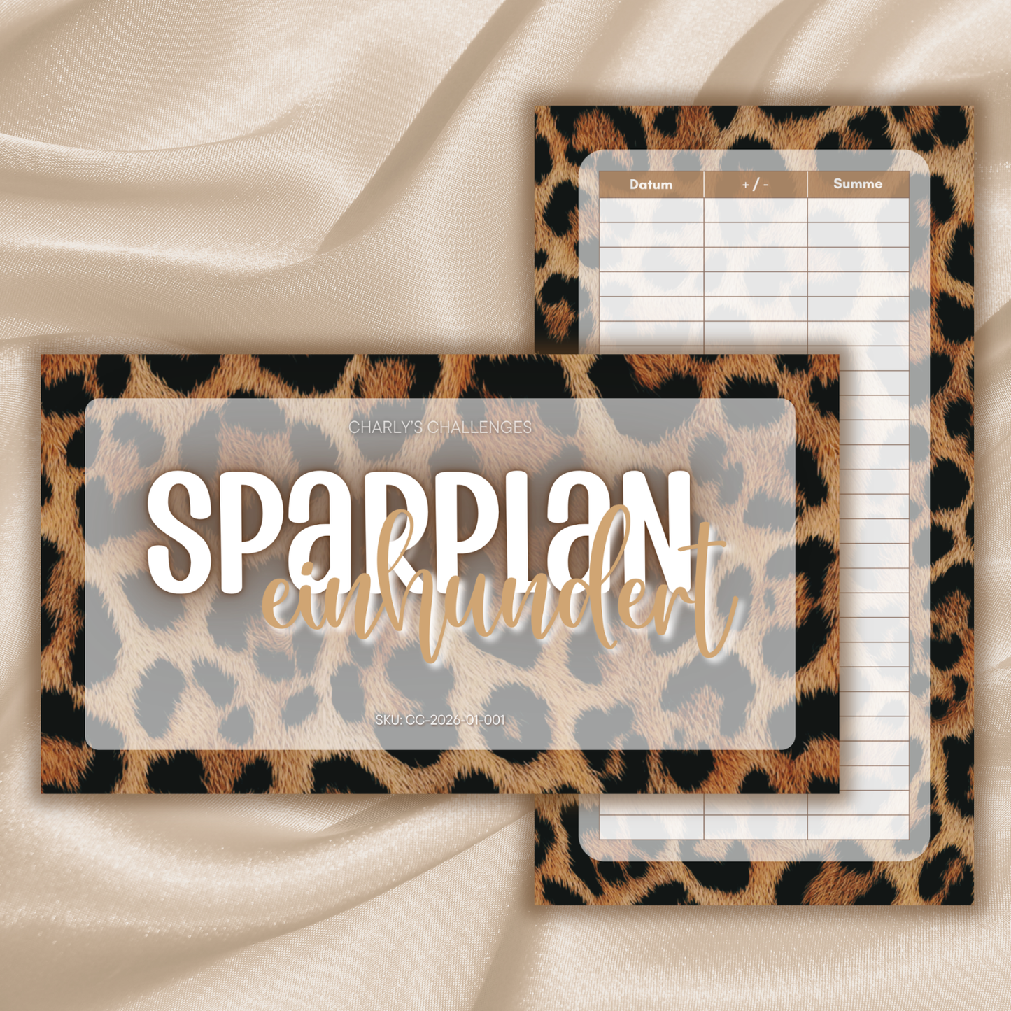 Sparplan 100€ - Leopard (unfoliert)