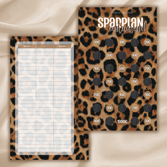 Sparplan 1000€ - Leopard (unfoliert)