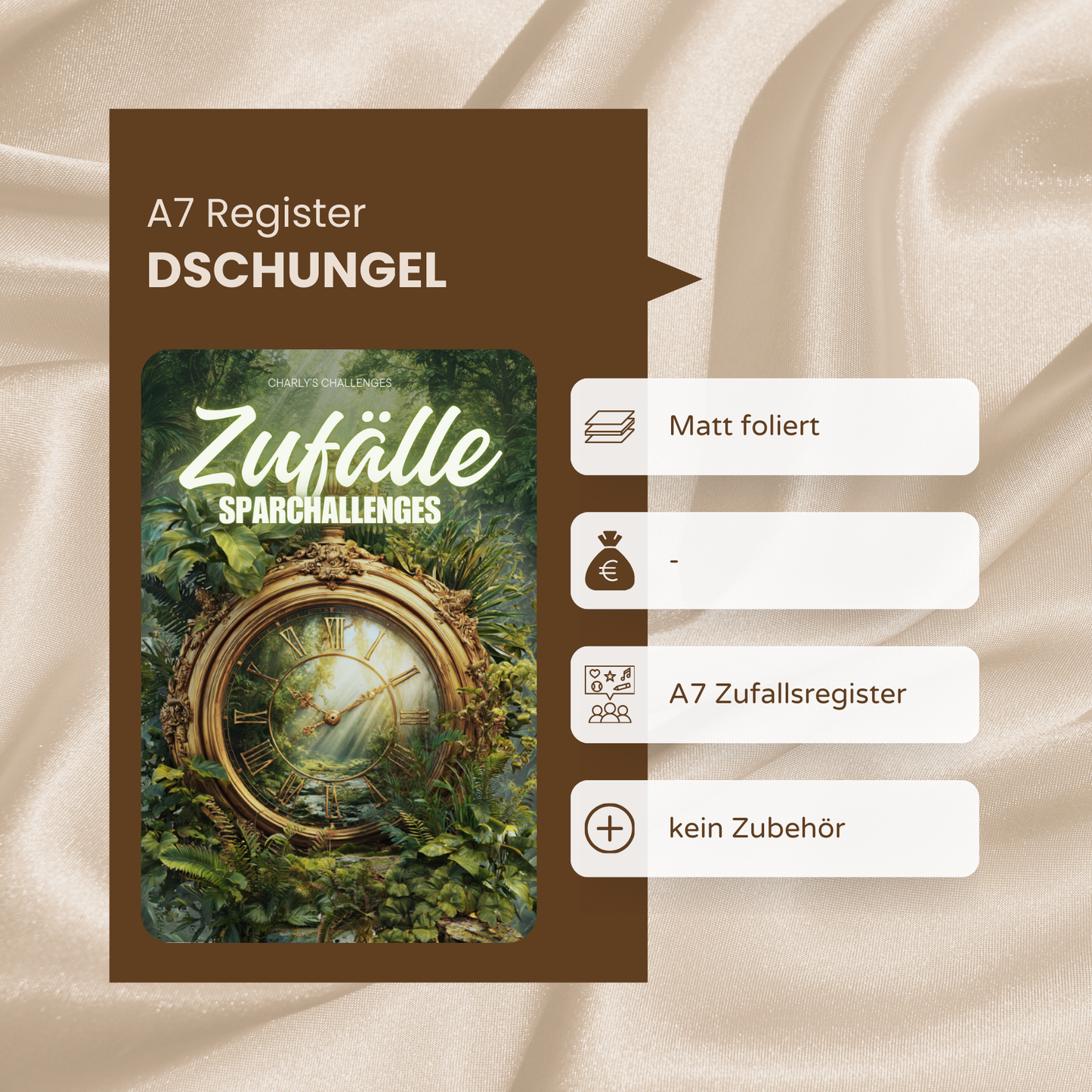 A7 - 6er Register (Dschungel)