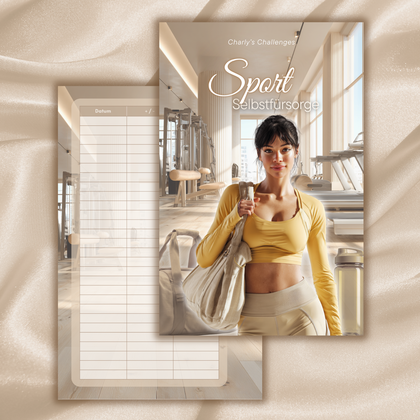 Komplett-Set 🤍 (Deckblatt + Dashboard + Tracker)