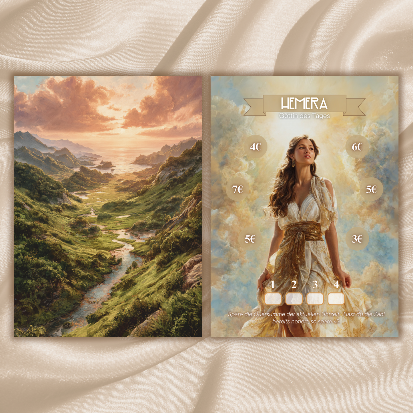 Griechische Götter - Jahreschallenge (Sparbuch)