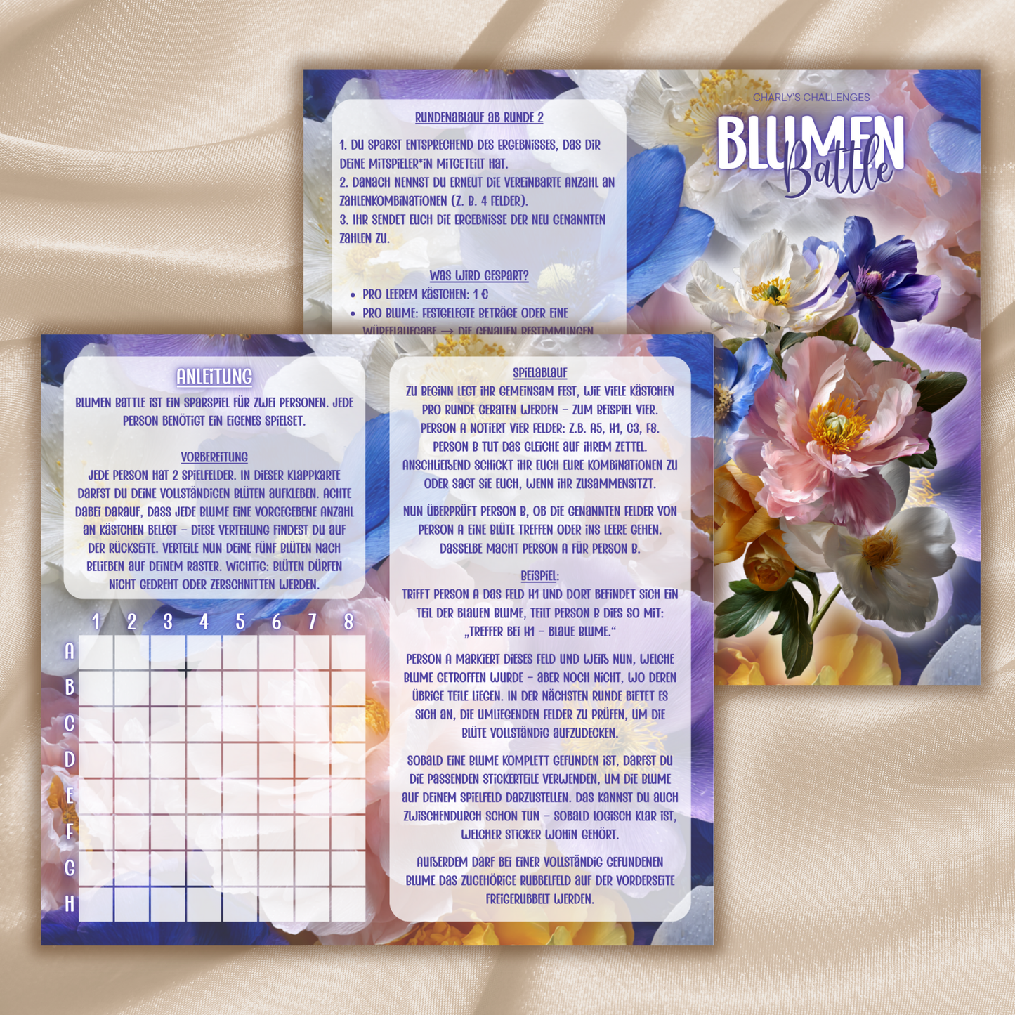 Blumen Battle - Sparspiel