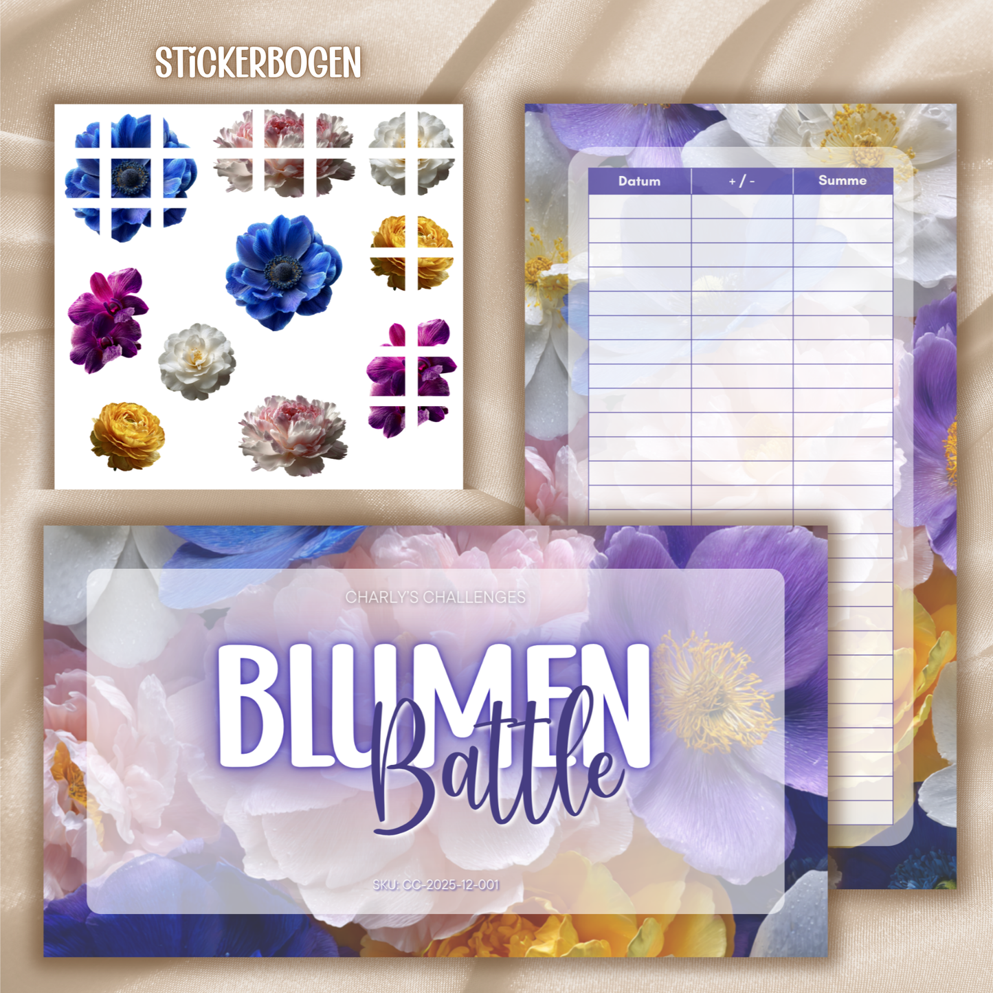 Blumen Battle - Sparspiel