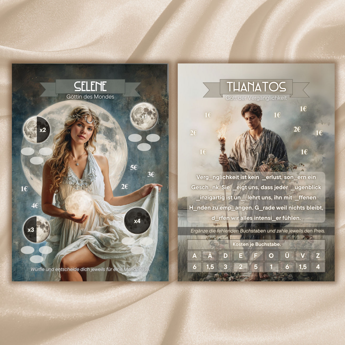 Griechische Götter - Jahreschallenge (Sparbuch)