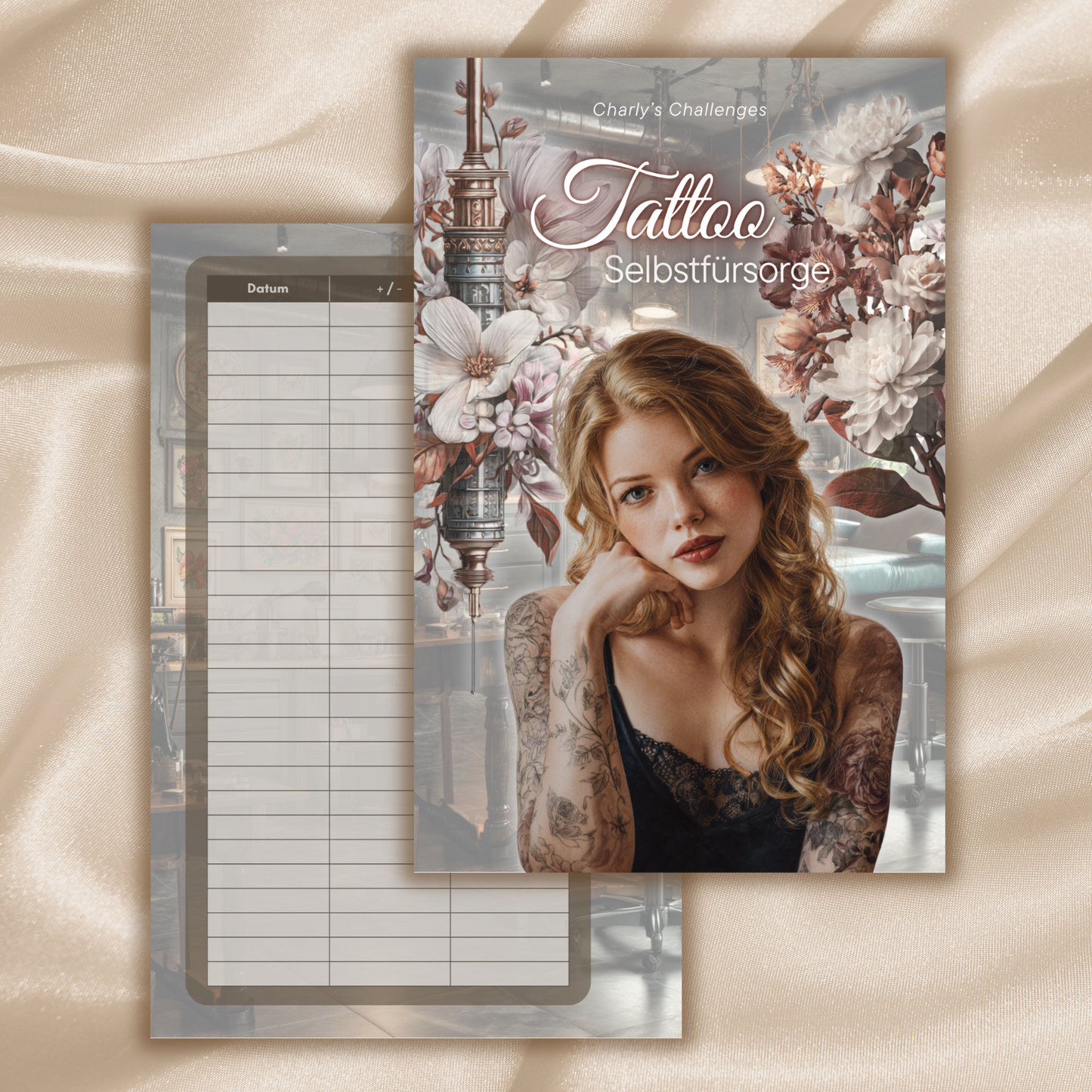 Komplett-Set 🤍 (Deckblatt + Dashboard + Tracker)