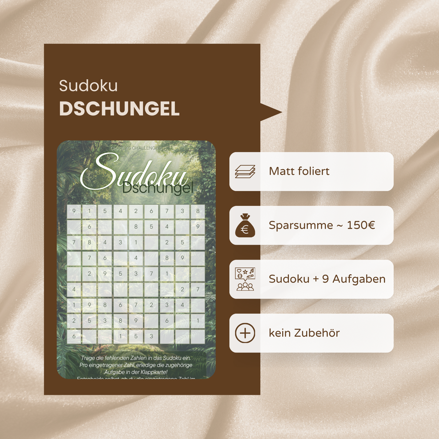 Sudoku: Dschungel