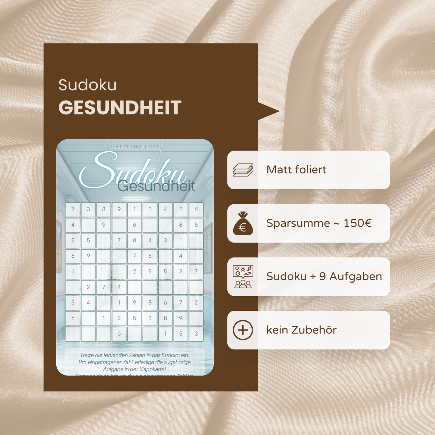 Sudoku: Gesundheit