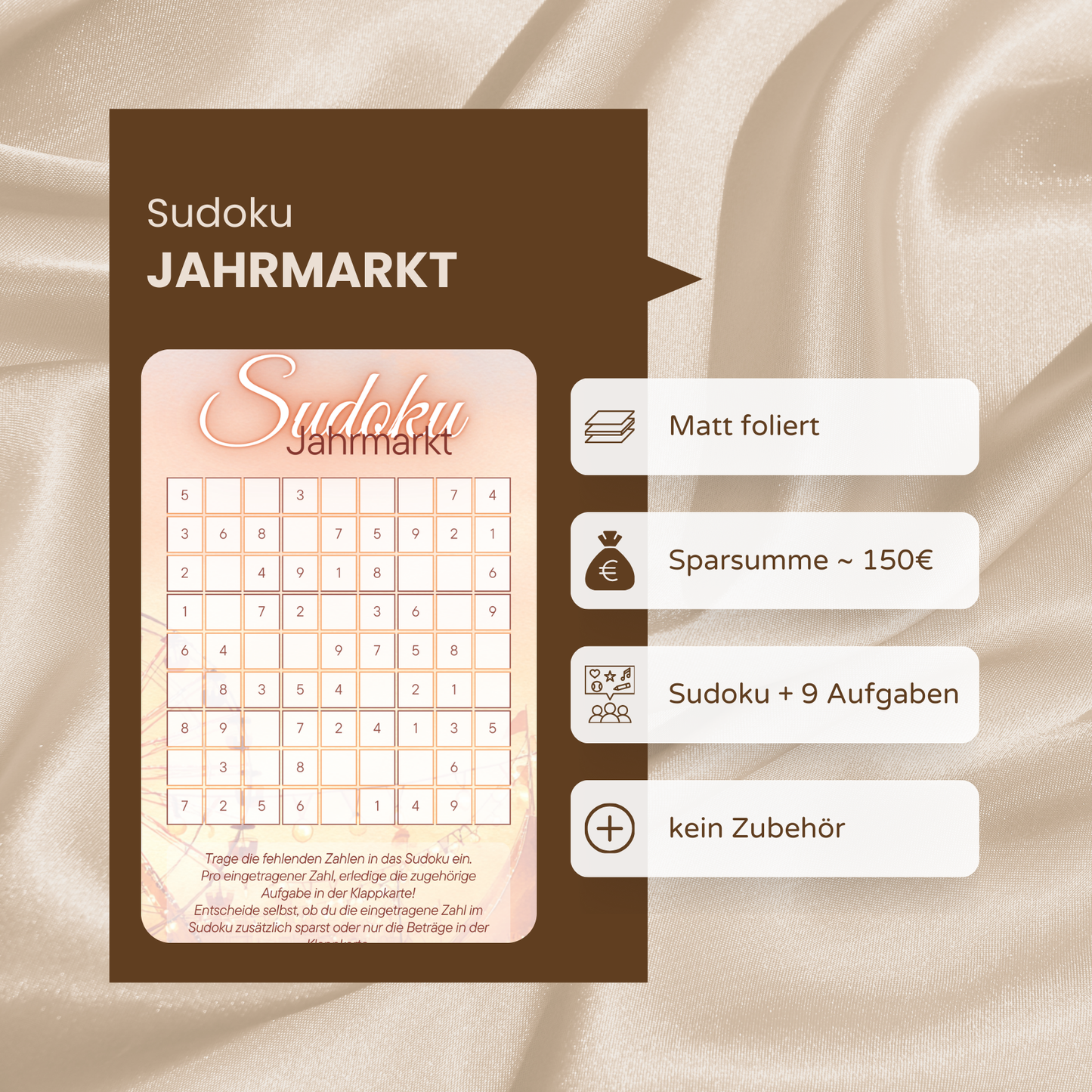 Sudoku: Jahrmarkt