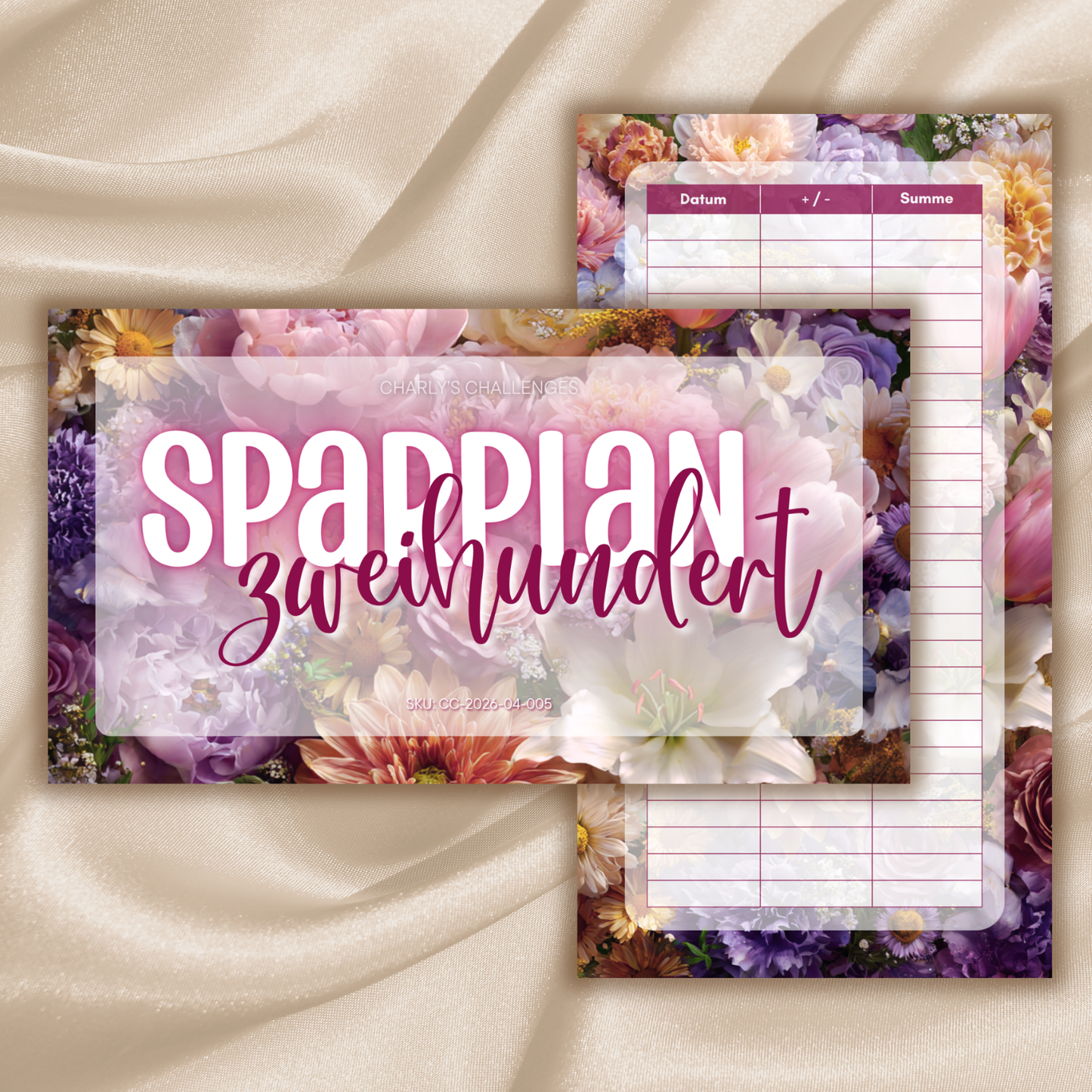 Sparplan 200 - rosa