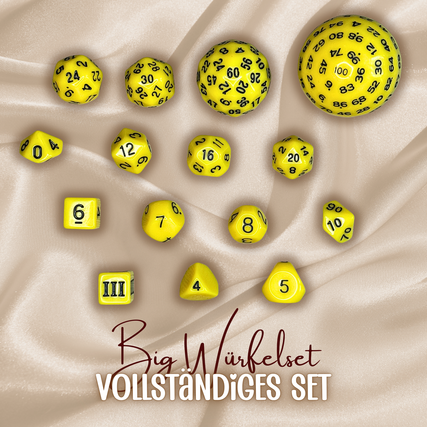 Würfelset: Big