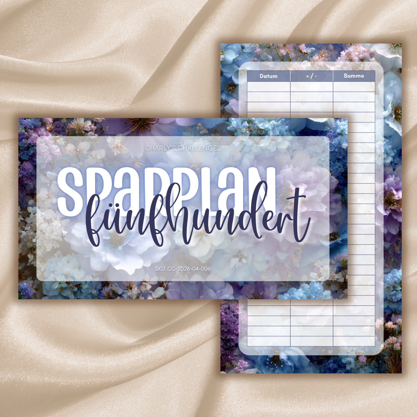 Sparplan 500 - blau