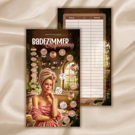 Badezimmer - Sparchallenge