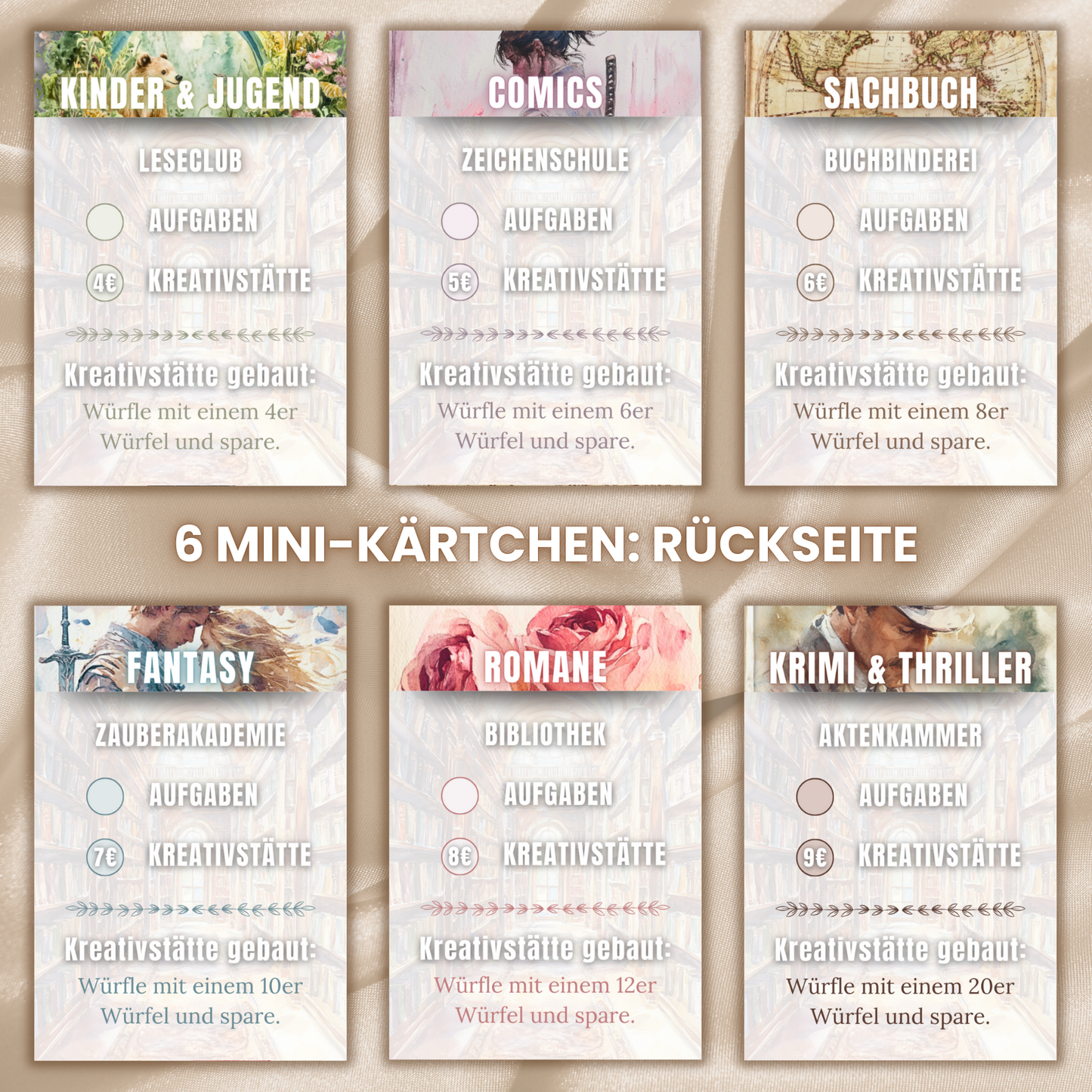 Bücherspiel - Sparspiel