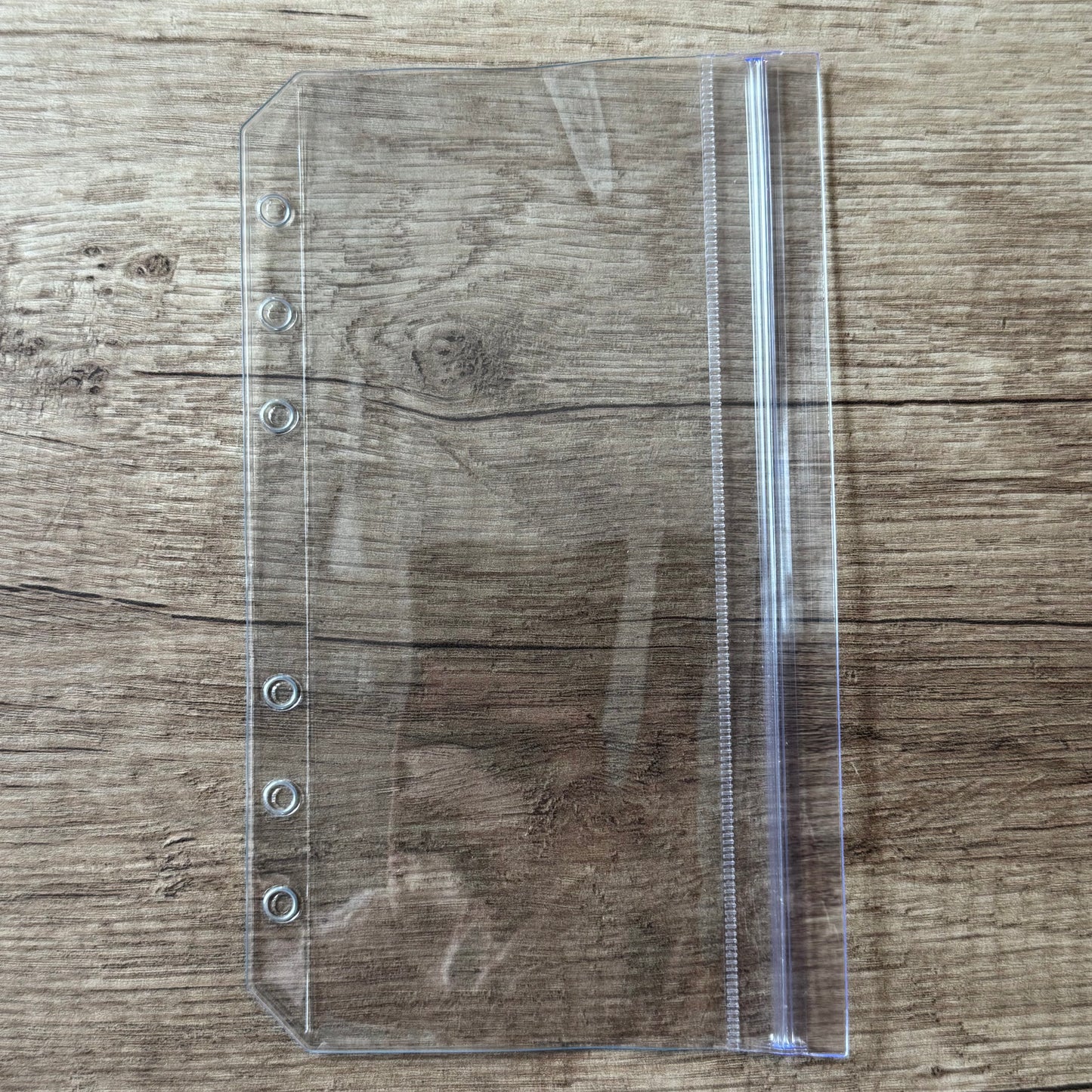 A6 Budgethüllen | mit Zipper, ohne Zipper, mit zwei Fächern, offen