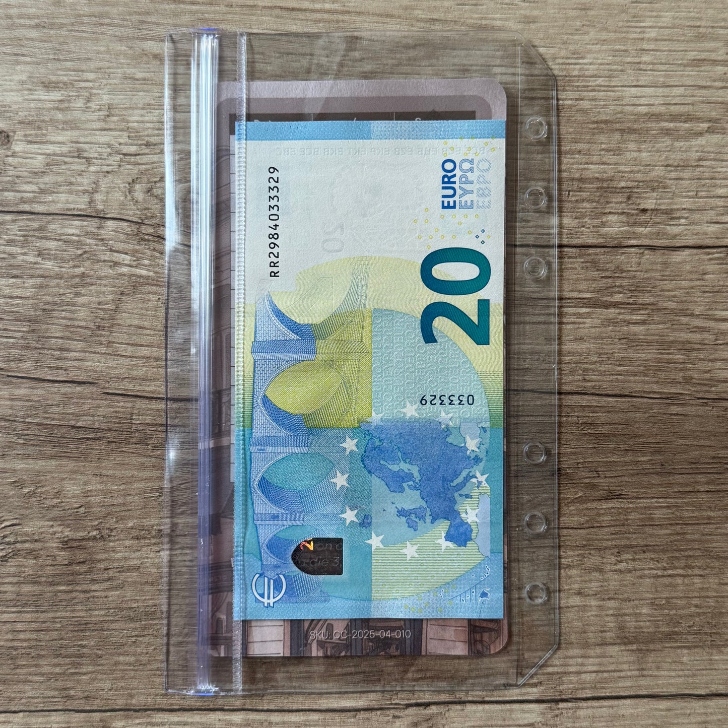 A6 Budgethüllen | mit Zipper, ohne Zipper, mit zwei Fächern, offen