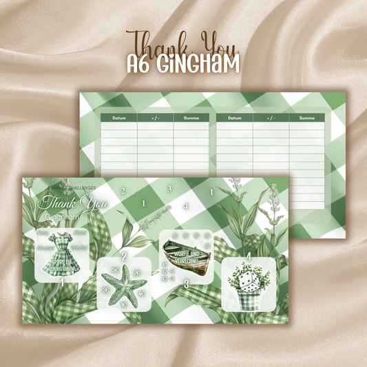 THANK YOU - Gingham
